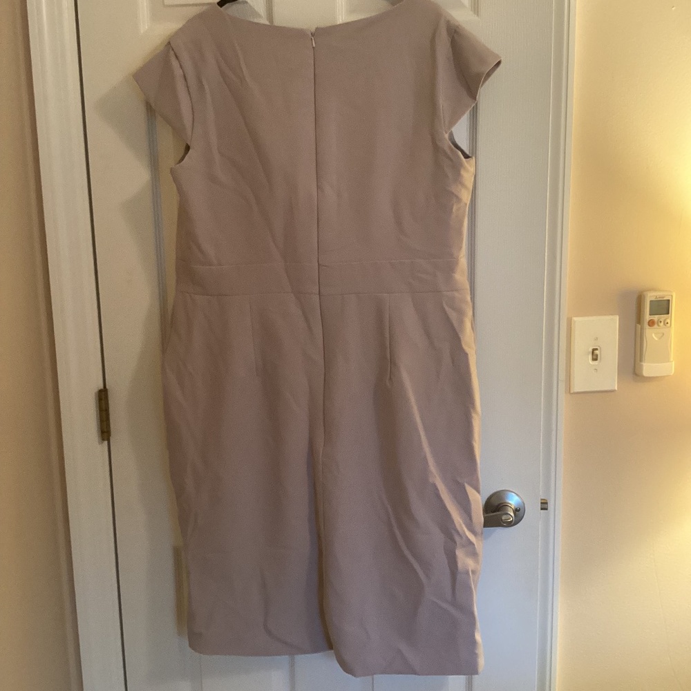 LanTing semi formal dress Color: Light Grey. Size: 20